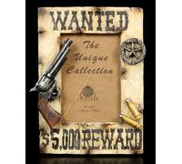 Selvaggio West Cornici Wanted - Cowboy Western Decorazione Revolver