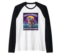 Selvaggio & Wired Bengala Mainframe Maglia con Maniche Raglan