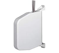 Selve 2 x Avvolgitori per cinghia con sistema a cerniera, colore: Bianco 5 m, cinghia per serrande