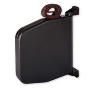 Selve - Avvolgitore per cintura girevole con cinghia da 5 m, larghezza 15 mm, colore: Marrone