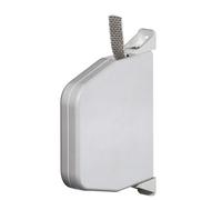 Selve - Mini avvolgitore per tapparelle, orientabile, con 5 m di cinghia di 15 mm di larghezza, colore bianco
