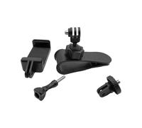 SELVFZ 360 Gradi Regolabile Del Veicolo Della Macchina Fotografica Clip Mount ABS Materiali Angoli Panoramici Per Videocamere Sport Testa A Sfera Regolabile Auto Clip