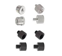 SELVFZ 8Pcs 5/8 A 1/4 A 3/8 Filettato Dado Vite Adattatore Microfono Clip Holder Filo Per Microfoni Stand Portatile Clip Adattatore Per Esterno