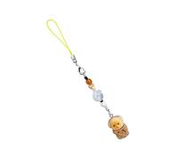 SELVFZ Adorabile portachiavi a forma di cane, accessorio alla moda per borsa del cane, ornamento per cuffie e telefono