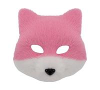 SELVFZ Animale Volpi Lupo Halloween Party Cosplay Costumi Puntelli Peluche Gatti Mezza Maschera Per Carnevale Maschere Halloween Cosplay Costume
