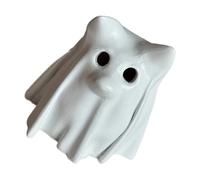 SELVFZ Bella figura cucciolo decorazione Halloween resina impermeabile figurina bambini amichevole vacanza cortile portico finestra mestiere