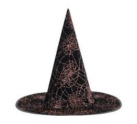 SELVFZ Cappelli da strega per adulti e adolescenti, costume da strega in maschera, costume da mago, cosplay, festa di Halloween, divertente, decorazione per vestito
