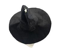 SELVFZ Cappello da strega per Halloween, costume da strega, copricapo, diavolo, cosplay, decorazioni, accessori per adulti, donne e uomini