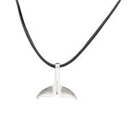 SELVFZ Collana con ciondolo a forma di coda oceanica, gioielli punk per clavicola, per uso quotidiano, accessori per feste in spiaggia, gioielli unici per creature marine, Misura unica, come descritto