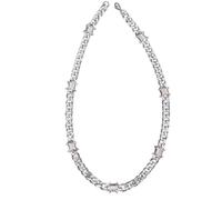 SELVFZ Collana cubana ispirata al punk, realizzata in lega di lunga durata, per adulti che amano la cultura hip hop, Misura unica, come descritto, come descritto