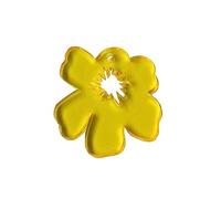 SELVFZ Colorato Piccolo Sei Petali Fiore Fascino Pendenti Per Le Donne Hollow Fiore Gioielli Collane Fare Risultati