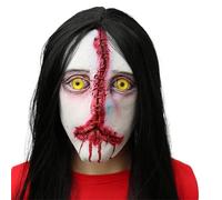 SELVFZ Copertura per il viso di Halloween spaventosa copertura per il viso infestazioni casa oggetti di scena horror mostri festa spaventosa Halloween horror mascherata testa piena