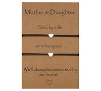 SELVFZ Corrispondenza per braccialetti di relazione 2/3 con ciondolo a forma di cuore per gioielli creativi per il miglior colpo di stato