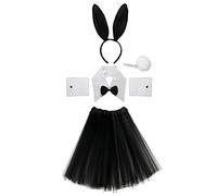 SELVFZ Costumi Cosplay per le donne Costume di Pasqua Set Fascia Costume Tutu Partito Dress Up Cosplay