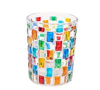 SELVFZ Dipinti a mano Bicchieri da vino senza stelo Manuale Spagna Art Bicchieri di vino di cristallo per Creative Line Bicchieri di vetro 2 St Dipinto a mano Whisky Cup