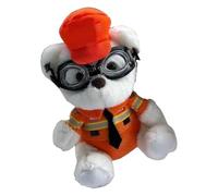 SELVFZ Elegante portachiavi a tema poliziotto e vigile del fuoco orso portachiavi da portare tutti i giorni elegante regalo per giovani adulti