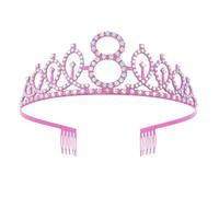 SELVFZ Fasce per capelli da principessa in lega scintillante, confortevole, per feste a tema e momenti di gioco, elegante copricapo per principesse