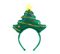SELVFZ Fascia per capelli in tessuto per festival, decorazione per albero di Natale, accessori per capelli alla moda per bambini adulti eventi e costumi per genitori e bambini accessori di Natale