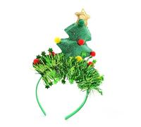 SELVFZ Fascia per capelli in tessuto per festival, decorazione per albero di Natale, accessori per capelli alla moda per bambini adulti eventi e costumi per genitori e bambini accessori di Natale