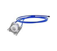 SELVFZ Il set di approvvigionamento idrico per frigorifero include 2 tubi in polistirene e raccordi in metallo per una migliore filtrazione Set di additivi per frigorifero in plastica+metallo