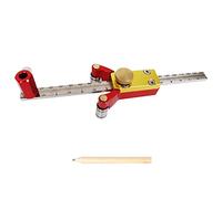 SELVFZ Legno Scriber Per W/La-ser Scala Metrica/Pollice Strumenti In Lega di Alluminio Strumento di Disegno 0-200mm Prefessional Lavorazione Del Legno Scriber Penna Scriber Strumenti di Marcatura