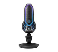 SELVFZ Microfono da gioco professionale con supporto cardioide Pickup Microfono RGB Luci Sound Plug & per microfoni Play