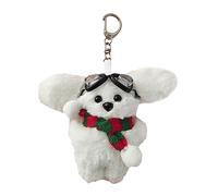 SELVFZ Morbido peluche bambole portachiavi forma portachiavi zaino ciondolo borsa ciondolo per individui alla moda peluche portachiavi