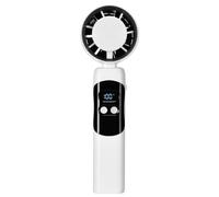 SELVFZ Multifuntional Display Digitale Ventola di Raffreddamento Efficiente 4000mAh Silenzioso Potente Struttura ABS Per Viaggi Esterni Tasca Portatile