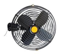 SELVFZ Piccolo ventilatore, a basso rumore, per raffreddamento a lunga guida, silenzioso, resistente, ad alta efficienza energetica, in metallo, per camion, auto, barche, autobus