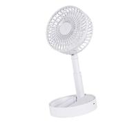 SELVFZ Piccolo ventilatore da tavolo USB pieghevole portatile ricaricabile 2400mAh a batteria raffreddamento silenzioso adatto per casa ufficio viaggio ventilatore pieghevole tascabile