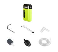 SELVFZ Portatile Per Induzione Intelligente LED Luce Pesce Per Aeratore Gorgogliatore USB Ricaricabile Intelligente Acqua Ossigeno USB