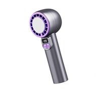 SELVFZ Portatile Ventilatore Palmare 199 Velocità Piccola Scrivania di Raffreddamento Silenzioso Con Display Digitale USB Ricaricabile Tavolo Silenzioso Per Uso U