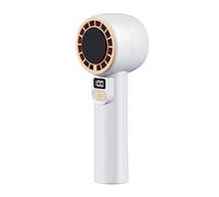 SELVFZ Portatile Ventilatore Palmare 199 Velocità Piccola Scrivania di Raffreddamento Silenzioso Con Display Digitale USB Ricaricabile Tavolo Silenzioso Per Uso U
