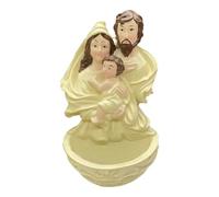 SELVFZ Presepe di Natale Figurine Decorative Resina Sacra Famiglia Statue Sculture Decori Murali Casa Religiosa Decori Moderni Resina Sacra Famiglia Statue Sculture