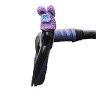 SELVFZ Protezioni per maniglie dei freni a maglia tappi per bici leve dei freni per bambini decorazione morbida decorativa cappello decorativo per bici tappi per leva del freno per bambini decorazione