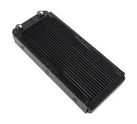 SELVFZ Radiatore di alluminio dei tubi ad alta densità delle alette di raffreddamento a liquido 18 file per il raffreddamento ad acqua del computer 240mm/9.45" radiatore di alluminio