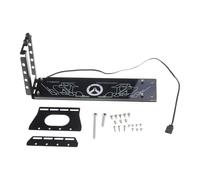 SELVFZ Scheda grafica Supporto Verticale Computer PCIe Verticalmente GPU Staffa Cavalletto Base Con LED 5V O 12V ARGB Sincronizzazione GPU Supporto Verticalmente