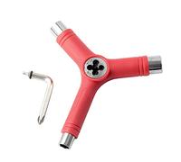 SELVFZ Skate Tool Multifunzione Portatile Skateboard Y Strumento Con Y-Type Allen E L-Type Testa Cacciavite T Tipo Allen Y Tipo Chiave Skate Strumenti Multifunzione Portatile T