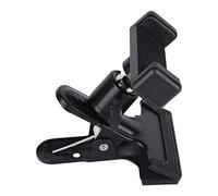 SELVFZ Supporto a clip per testa di chitarra Supporto per testa per chitarra Morsetto per telefono cellulare Supporto per la maggior parte dei modelli da 5,5 a 7,5 cm Supporto per testa mobile