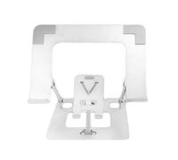 SELVFZ Supporto per computer portatile regolabile in acciaio al carbonio Staffa da tavolo pieghevole per notebook da 8,4-11 pollici Supporto per telefono rack di raffreddamento Supporto da scrivania