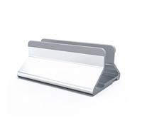SELVFZ Supporto per laptop verticale in alluminio Slot regolabile Supporto per tablet da tavolo larghezza base regolabile per la maggior parte dei computer portatili in lega di alluminio Desktop