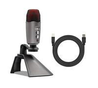 SELVFZ Supporto per microfoni da gioco Supporto per microfono Maniglia USB Pickup cardioide per sensibilità intelligente Microfono per Smart Chip Noise Cancel