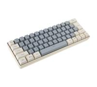 SELVFZ Tastiera meccanica da gioco con cavo retroilluminata a LED portatile 63 tasti Tastiera meccanica sostituibile a caldo aggiornata per il gioco Compound Key Function Keyboard