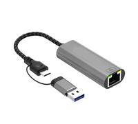 SELVFZ USB Tipo C A Rj45 1000Mbps Adattatore Gigabit Ethernet Esterno USB3.0 A Rj45 Connettore di Conversione Con 15CM Cavo Gigabit Adattatore di Rete