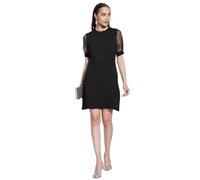 Selvia Mini abito da donna Western One Piece, nero, 44