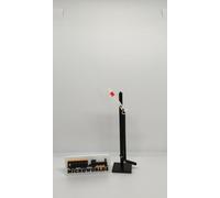 Semafaro a una pala Ferrovie Fs plastico diorama Scala H0/1:87 - 4 pz.