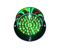 Semaforo A LED Da 4,9 Pollici, Bicolore Rosso E Verde,12 V/24 V,impermeabile IP68 E Ad Alta Visibilità,adatto For Uso Industriale,nei Trasporti E Nei Magazzini(12V)