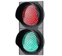 Semaforo a LED, semaforo a LED da 200 mm - Alloggiamento in PC Resistente, Montaggio Versatile (Orizzontale/Verticale) - Ideale per Uso Industriale, officine di Fabbrica, Magazzini e Control