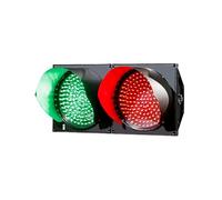 Semaforo Industriale a LED, luci Rosse, luci Verdi, luci di Stop, luci di Segnalazione, alloggiamento per PC, 2 metodi di Installazione (Colore: 300 mm-110 V)