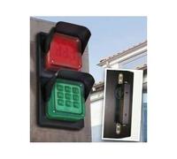 SEMAFORO SEGNALATORE A LED ROSSO/VERDE TRAFFIC 2 550/3018 AUTOMAZIONE ORIGINALE